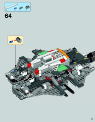 LEGO 75053 instructions page 73 – build guide