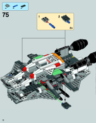 LEGO 75053 instructions page 12 – build guide