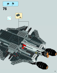 LEGO 75053 instructions page 13 – build guide