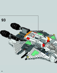 LEGO 75053 instructions page 40 – build guide