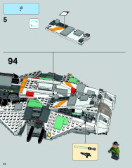 LEGO 75053 instructions page 42 – build guide