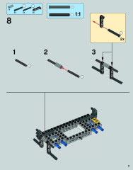 LEGO 75054 instructions page 11 – build guide