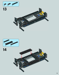LEGO 75054 instructions page 15 – build guide