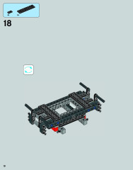 LEGO 75054 instructions page 18 – build guide