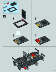 LEGO 75054 instructions page 19 – build guide
