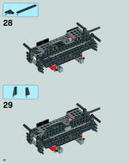 LEGO 75054 instructions page 24 – build guide