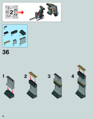 LEGO 75054 instructions page 28 – build guide