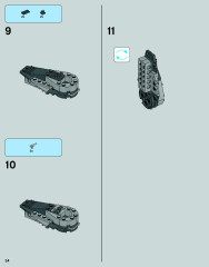 LEGO 75054 instructions page 34 – build guide