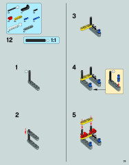 LEGO 75054 instructions page 35 – build guide