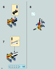 LEGO 75054 instructions page 36 – build guide