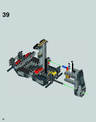 LEGO 75054 instructions page 38 – build guide