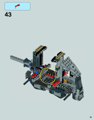 LEGO 75054 instructions page 49 – build guide