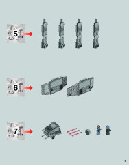 LEGO 75054 instructions page 5 – build guide