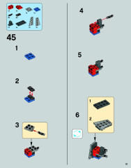 LEGO 75054 instructions page 51 – build guide