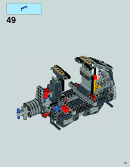LEGO 75054 instructions page 57 – build guide