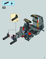 LEGO 75054 instructions page 61 – build guide