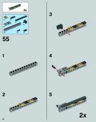 LEGO 75054 instructions page 64 – build guide