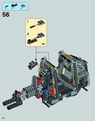LEGO 75054 instructions page 66 – build guide