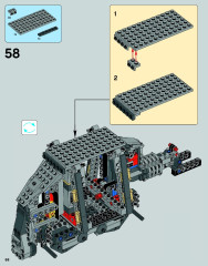 LEGO 75054 instructions page 68 – build guide