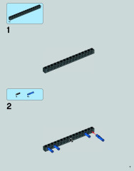 LEGO 75054 instructions page 7 – build guide