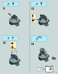LEGO 75054 instructions page 75 – build guide