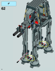 LEGO 75054 instructions page 12 – build guide