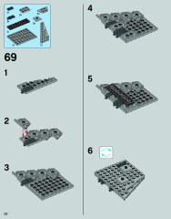 LEGO 75054 instructions page 22 – build guide