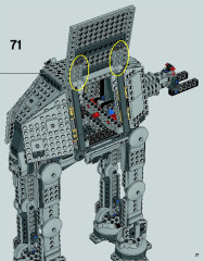 LEGO 75054 instructions page 27 – build guide