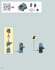 LEGO 75054 instructions page 34 – build guide