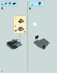 LEGO 75054 instructions page 38 – build guide