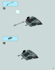 LEGO 75054 instructions page 41 – build guide