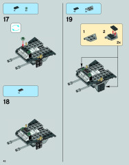 LEGO 75054 instructions page 42 – build guide