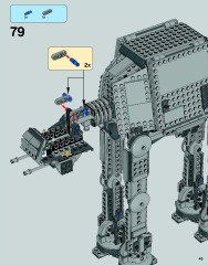 LEGO 75054 instructions page 45 – build guide