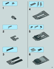 LEGO 75054 instructions page 47 – build guide