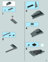 LEGO 75054 instructions page 49 – build guide