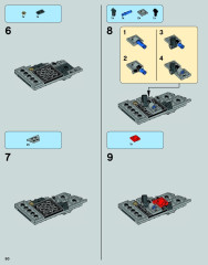 LEGO 75054 instructions page 50 – build guide