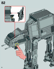 LEGO 75054 instructions page 52 – build guide