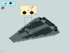 LEGO 75055 instructions page 22 – build guide