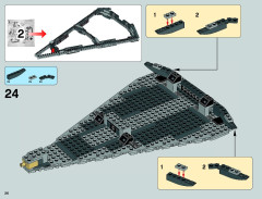LEGO 75055 instructions page 26 – build guide