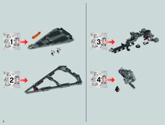 LEGO 75055 instructions page 4 – build guide