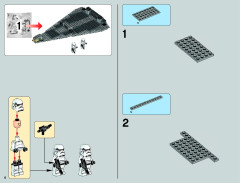 LEGO 75055 instructions page 6 – build guide