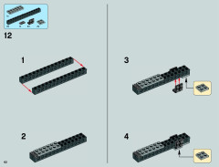 LEGO 75055 instructions page 62 – build guide
