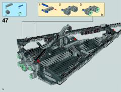 LEGO 75055 instructions page 70 – build guide