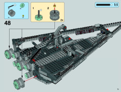 LEGO 75055 instructions page 71 – build guide
