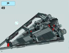 LEGO 75055 instructions page 72 – build guide