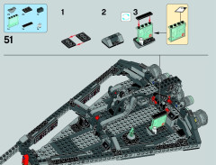 LEGO 75055 instructions page 74 – build guide