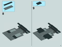 LEGO 75055 instructions page 9 – build guide