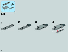 LEGO 75055 instructions page 18 – build guide