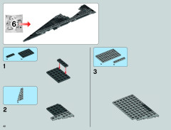 LEGO 75055 instructions page 42 – build guide