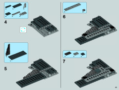 LEGO 75055 instructions page 43 – build guide